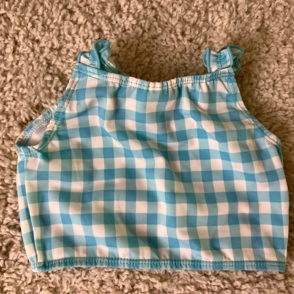 Kids size 4/4T 2 Matching Sweet Potato Brand Bathing Suits
